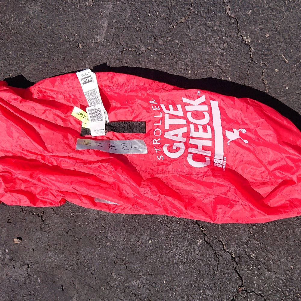 Single Stroller gate check bag